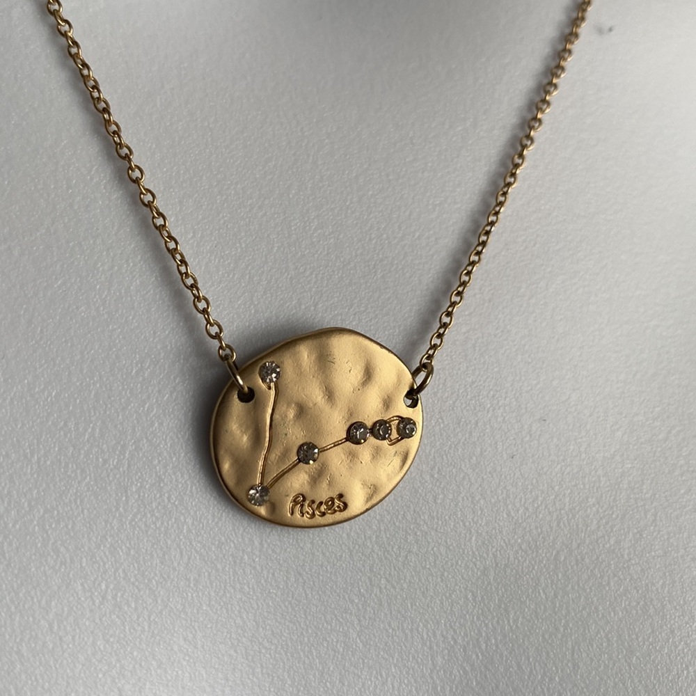Zodiac “Pisces” Constellation Necklace